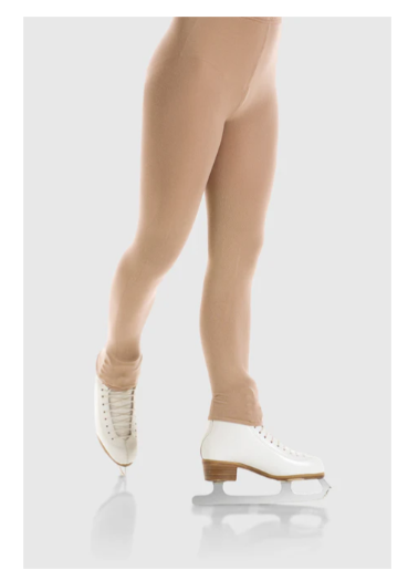 Mondor 3396 Over the Boot Natural Tights for Children – Performance Dance and Skating Tights