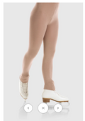 Mondor 3396 Over the Boot Natural Tights for Children – Performance Dance and Skating Tights