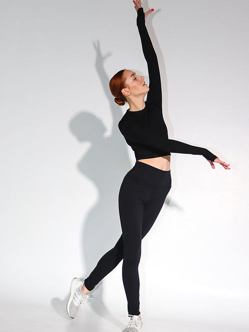 JIV Onyx Leggings for Ladies – Figure Skating Performance Leggings