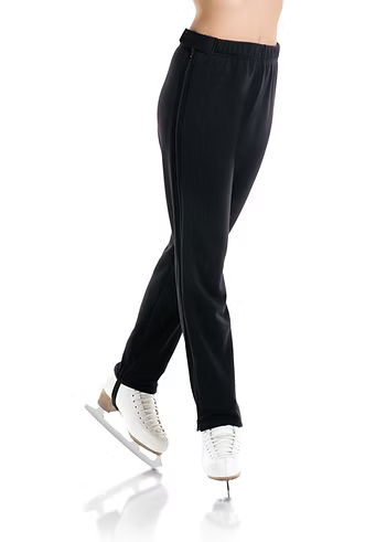 Mondor Full Zip Polartec Pants for Girls – Skating Warm-Up Pants