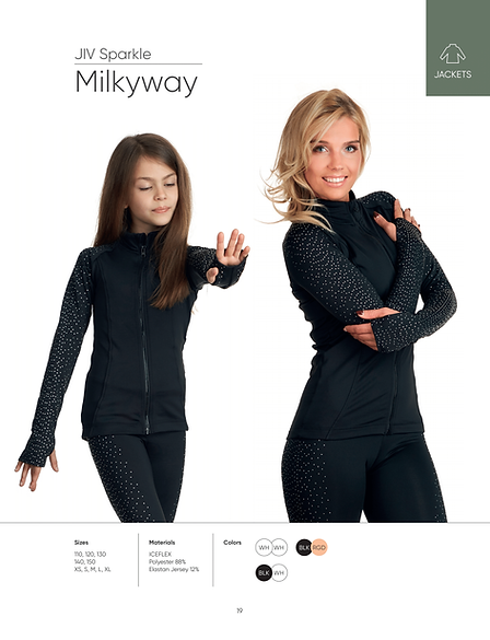 JIV Milkyway Jacket for Girls – Skating Jacket for Performance