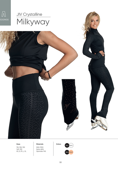 JIV Milkyway Leggings for Girls – Figure Skating & Dance Leggings